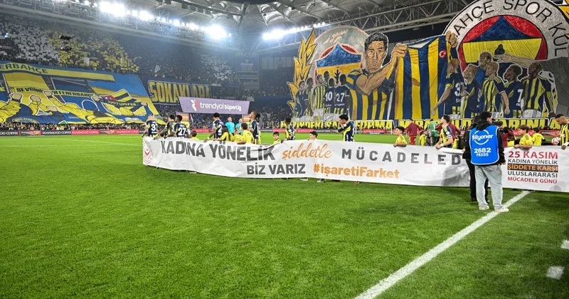 Fenerbahçe Galatasaray maçı öncesi dev koreografi Sözcü Gazetesi