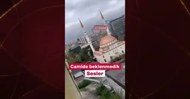Küçükköy deki camide büyük skandal!Polis rezaletin faillerini arıyor