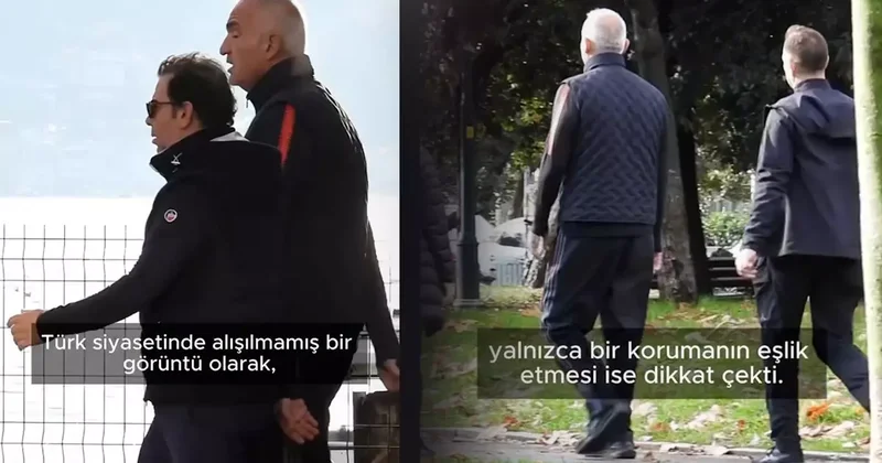 Türk siyasetinde ender görüntü! Bakan Ersoy eşofman takımını giyip Bebek sahilinde yürüyüş yaptı