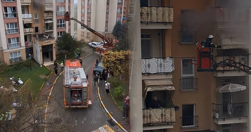Kocaeli’de yürekleri ısıtan olay! İtfaiye eri hiç düşünmeden kendi maskesini verdi