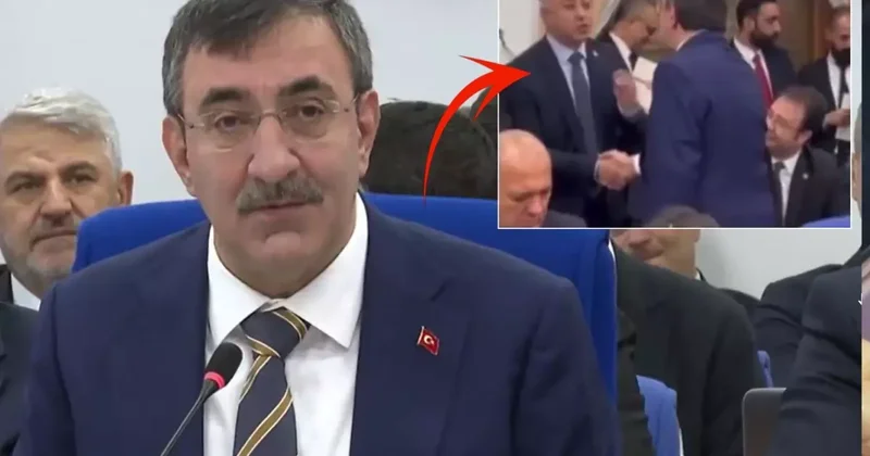 Komisyonda gerginlik! CHP li vekilin Yer sofrası eleştirisi Cevdet Yılmaz ı kızdırdı: Burası şov yeri değil