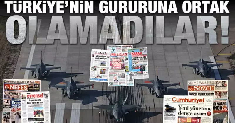 Muhalif medya Türkiye nin Kızılelma gururuna ortak olamadı!