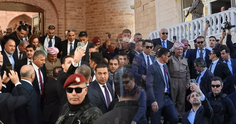 Barzani nin Şırnak ziyaretindeki peşmerge görüntüleri infial yarattı: Cumhurbaşkanı başdanışmanlarından art arda tepki geldi