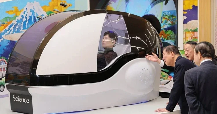 İnsan yıkayan makine hazır