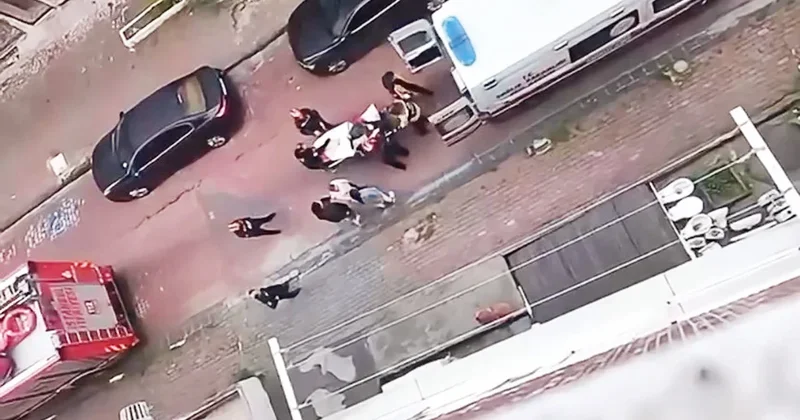 Eşini darp edip eve kilitledi