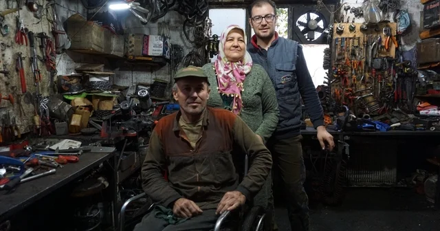 Çatıdan düşüp yüzde 94 engelli kaldı sıfırdan öğrendiği ikinci meslekle hayata tutundu Geçirdiği kaza engel olmadı, tekerlekli sandalye ile çalışmaya devam ediyor Burdur Haberleri
