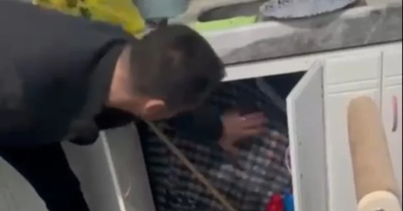 Firari hükümlü mutfak dolabında yakalandı Sözcü Gazetesi