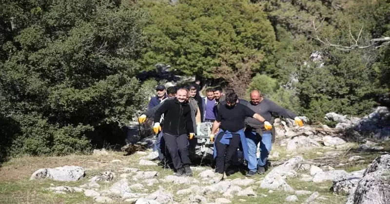 Keçilerini otlatırken buldu: 300 kilogram ağırlığında! Hemen ihbarda bulundu