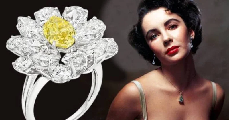 Elizabeth Taylor ın pırlanta yüzüğü açık artırmaya çıkarılıyor
