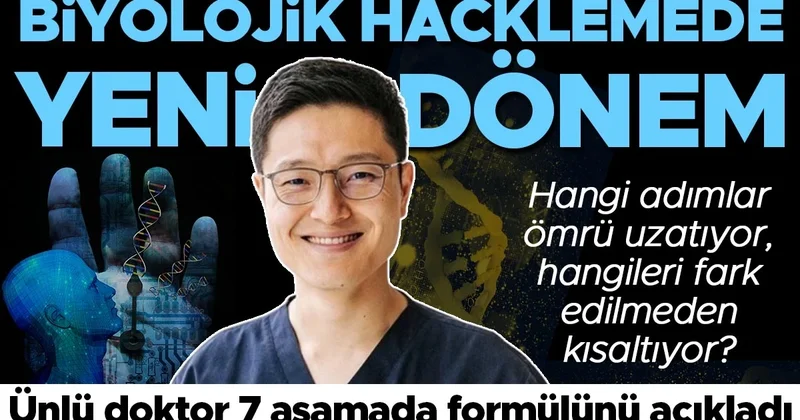 Uzun ömür trendinde yeni dönem! Hangi adımlar yaşamı uzatıyor, hangileri fark edilmeden kısaltıyor? Ünlü doktor 7 aşamada formülünü açıkladı…