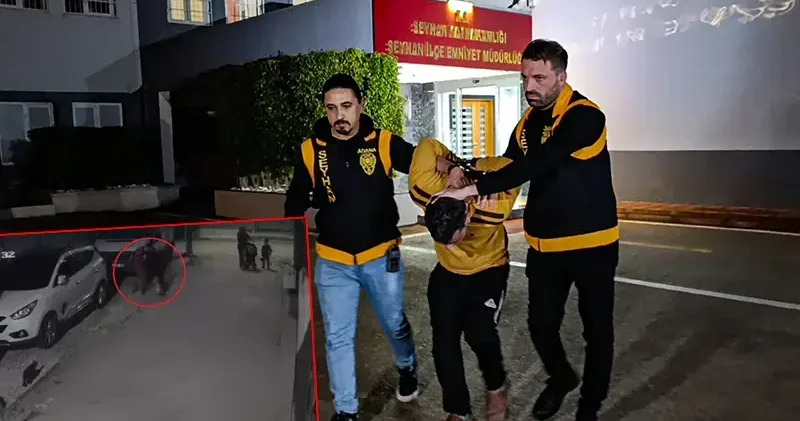 Başını otomobile çarptığı kızını, yere fırlatan baba tutuklandı