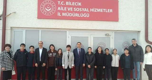 Bilecik te öğrenciler sosyal hizmetleri yerinde inceledi Bilecik Haberleri