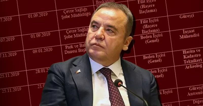 Belediyede Böcek usulü kadrolaşma:Temizlikçi 1,5 ayda mimar,haşereci 20 günde hemşire oldu