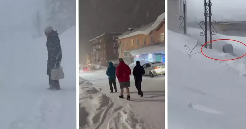 27 Derecede Şortla Yürüyenler: Sibirya dan Akılalmaz Görüntüler