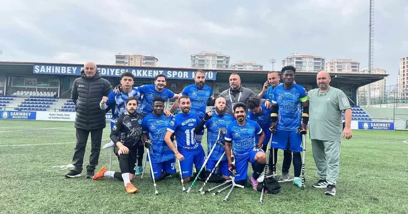 Gebze Belediyesi Ampute Futbol Takımı, sezona galibiyetle başladı