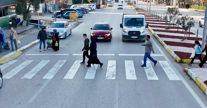 Bilecik’te drone denetiminde 13 araç sürücüsüne ceza