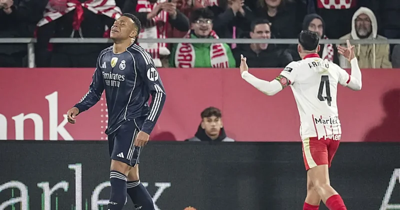 La Liga da Girona ile 1 1 berabere kalan Real Madrid, liderliği Barcelona ya kaptırdı