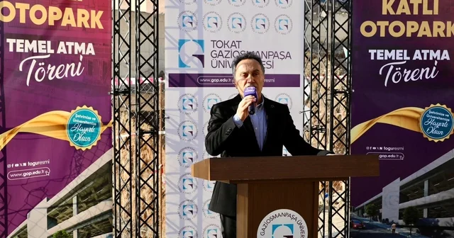 TOGÜ de 4 katlı 500 araçlık otoparkın temeli atıldı Tokat Haberleri