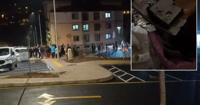 Şarjda bırakılan telefon dehşeti yaşattı