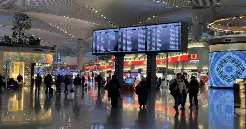 İstanbul Havalimanı’nda döviz makasını görenler gözlerine inanamadı: Dolar kuru 55,79 a çıktı