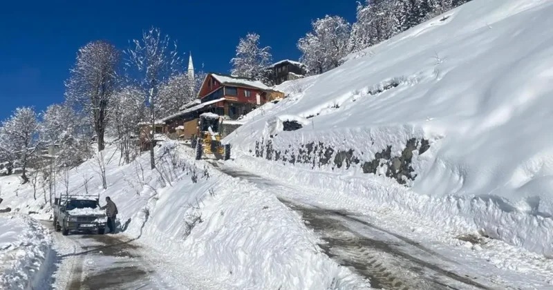 Rize’de 131 köy yolu ulaşıma açıldı