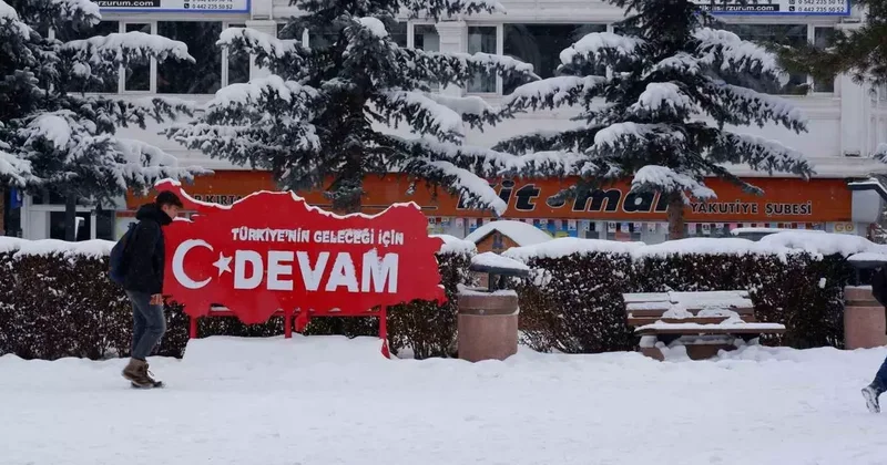 Buzlanma, çığ ve don uyarısı