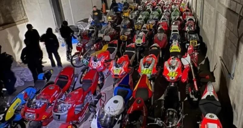 MotoGp hazine sandığı: Yüzyılın koleksiyonu FBI baskınında ortaya çıktı