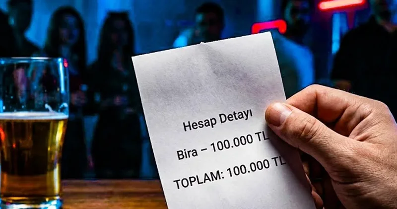 ABD li turist hayatının şokunu yaşadı: Bir bira içti 100 bin liralık hesap çıkardılar!