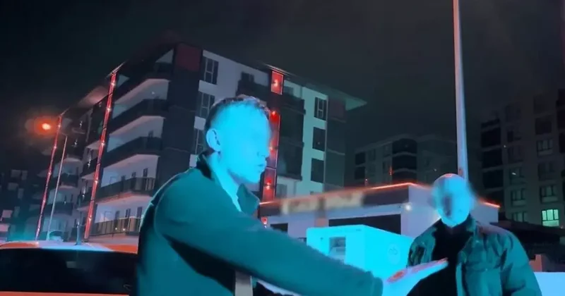 Yer: Tekirdağ! Alkollü sürücü tehditler savurdu: Çek çek kameracı sen de çek