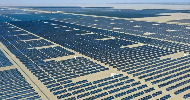 Çölün ortasına güneş paneli tarlası kurdular! Bölgede olanlar herkesi şaşırttı Sözcü Gazetesi