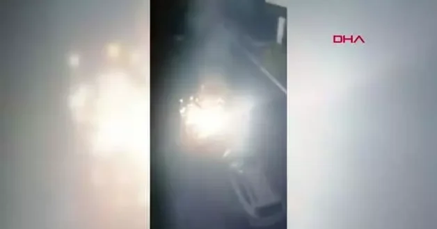 Arnavutköy de elektrik kabloları bomba gibi patladı