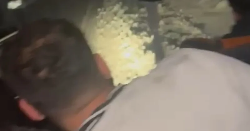 Yürekler ağza geldi! Buzlanan yoldaki yolcu otobüsünde dehşet kamerada