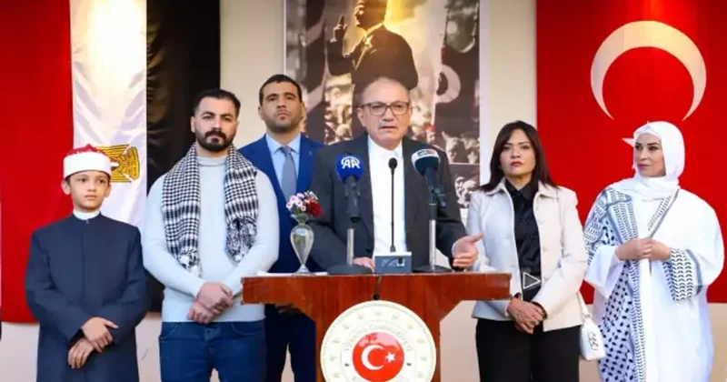 Türkiye, Kahire de Filistinli aileleri ağırladı! Gazze davası için anlamlı mesaj