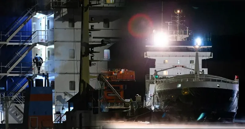 Türk şirketinin gemisine internet baskını: Polis helikopterle operasyon yaptı