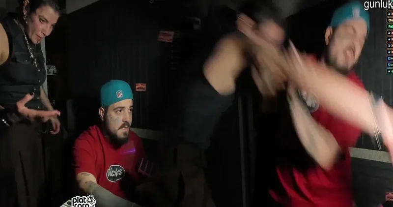 Türkiye eski güzeli ile ünlü yayıncı canlı yayında birbirine girdi!