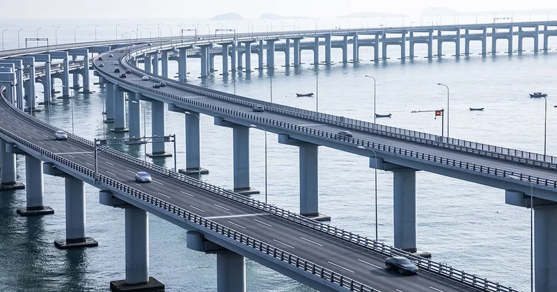 Geçmesi 2 saat sürüyor: Dünyanın en uzun köprüsü Sözcü Gazetesi