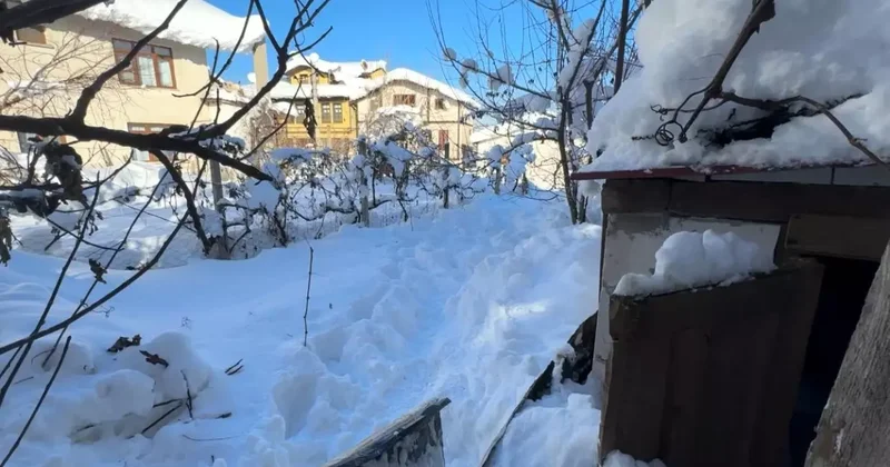 Karabük te yaşlı kadın donarak hayatını kaybetti