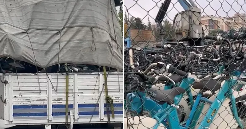 İBB milyonlarca liralık bisikletleri hurdaya çevirdi