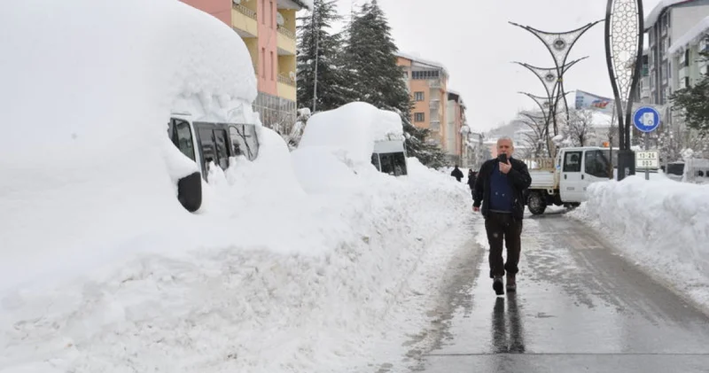 Bitlis te yaşandı! Araçlar kara gömüldü! Son dakika haberleri