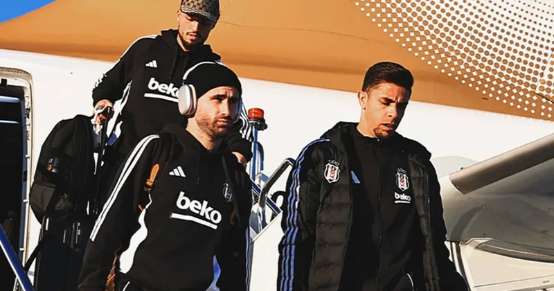 Beşiktaş kafilesi kamp için Antalya da!