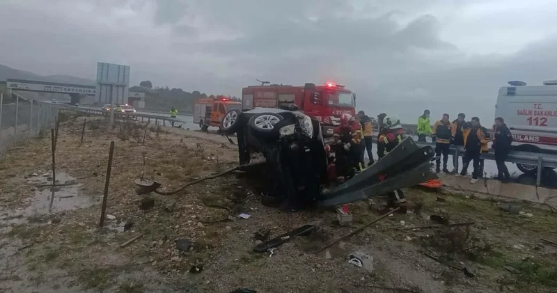 Aydın da feci kaza! Yaşlı çift olay yerinde can verdi