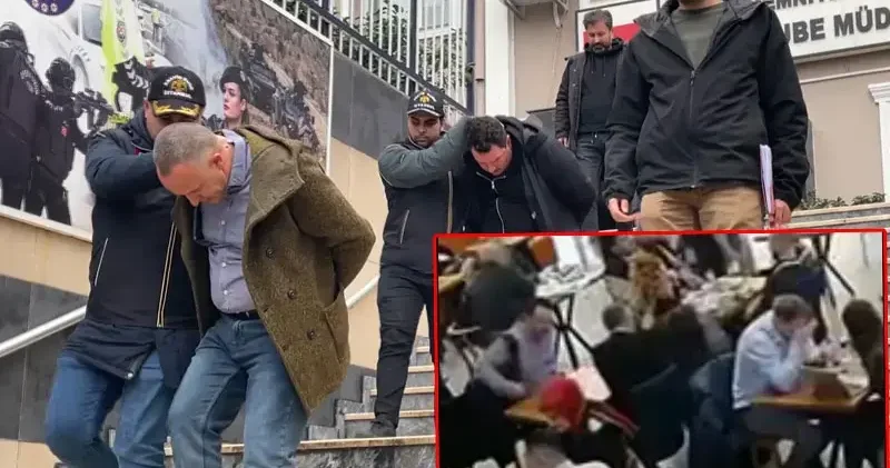 Bakırköy de kafede oturan Rus turisti, Cezayirli şüpheliler soydu; hırsızlık kamerada