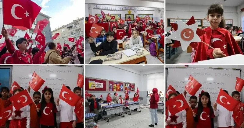 Yarıyıl tatilinin ardından ilk ders zili bugün çaldı: İkinci dönem Bayrak Sevgisi temasıyla başladı Gündem Haberleri