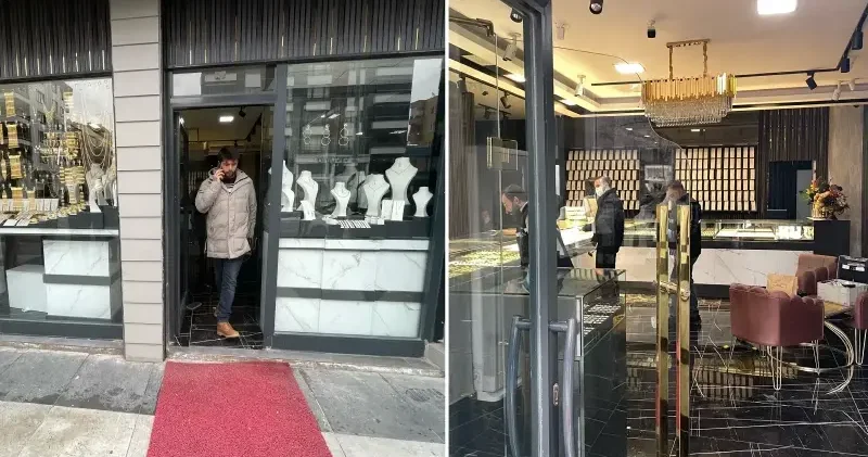 Kuyumcuda silahlı soygun: Kar maskeli 3 soyguncu 1 polisi yaraladı Şanlıurfa Haberleri