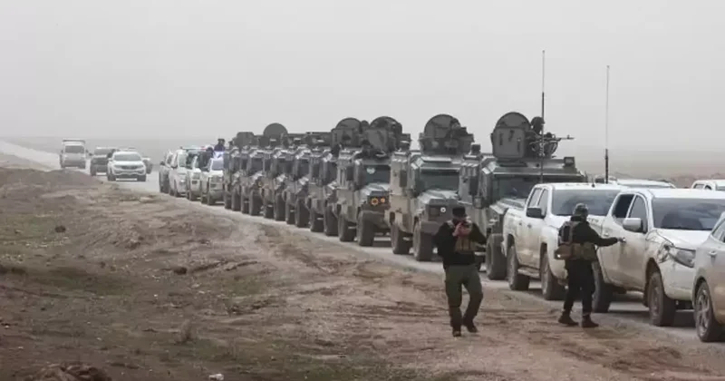 Suriye ordusu Haseke ye girmeye başladı