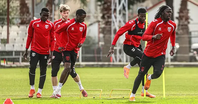 Samsunspor, Sipay Bodrum FK maçı hazırlıklarını tamamladı