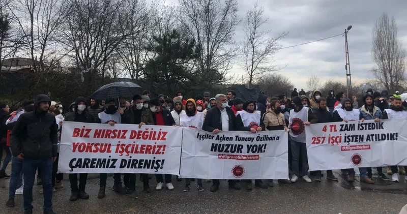 Migros depo işçileri günlerdir ayakta; DEM Parti, yaşananları TBMM gündemine taşıdı!