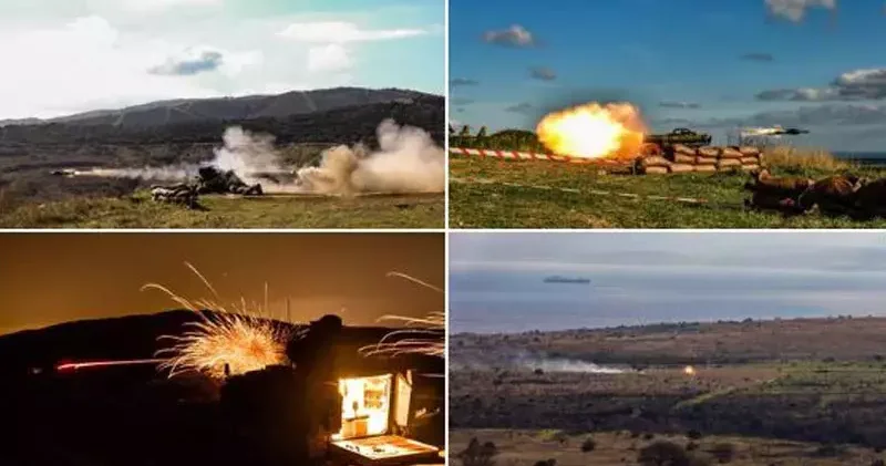 MSB: Çanakkale de tanksavar atışları yapıldı