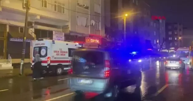 Yangın çıkan iş yerinde silahla vurulmuş iki kişinin cesedi bulundu