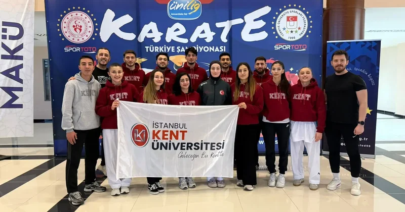 İstanbul Kent Üniversitesi karatede Türkiye’yi Avrupa’da temsil edecek